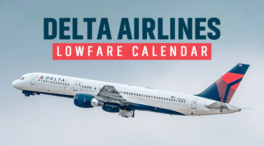 delta airlines low fare calendar